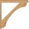Ekena Millwork Legacy Arts & Crafts Rough Sawn Outlooker, Western Red Cedar, 6"W x 48"D x 48"H OUT06X48X48LEC03RWR - alternate 4